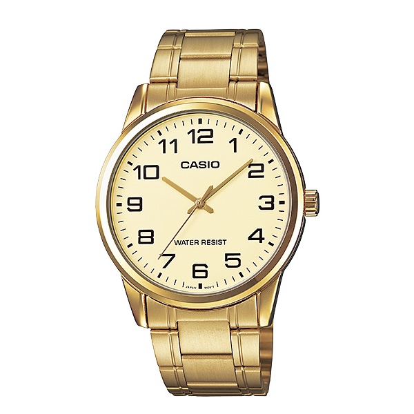 Casio Stainless Steel Watch For Men, MTP-V001G-9BUDF