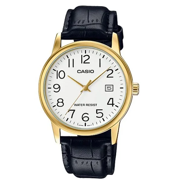 Casio Analog Leather Band Watch for Men - MTP-V002GL-7B2UDF