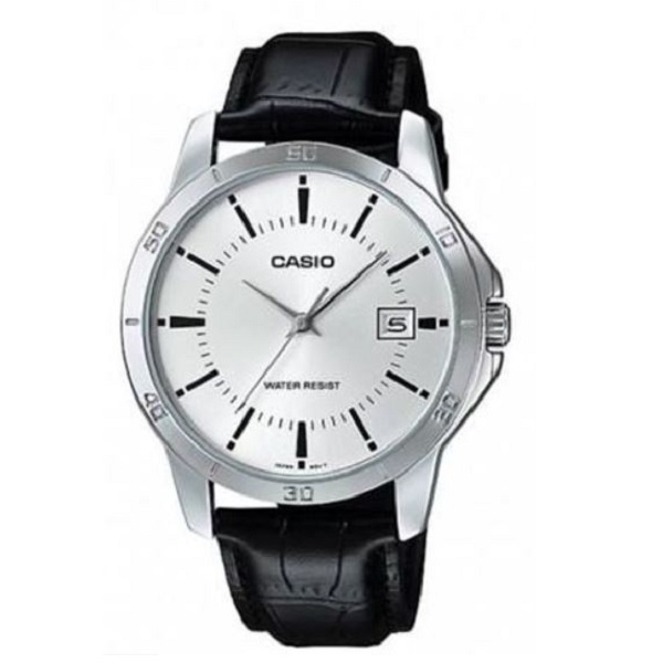 Casio Analog Leather Band Watch for Men - MTP-V004L-7AUDF
