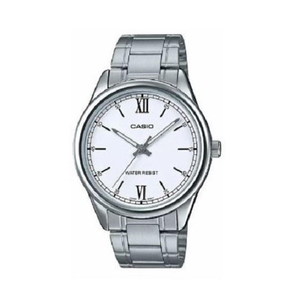 Casio Analog Stainless Steel Band Men's Watch - MTP-V005D-7B2UDF