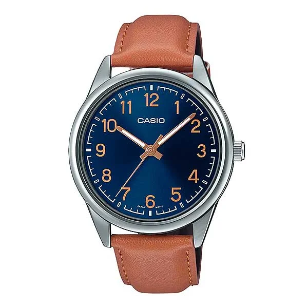 CASIO Analog Watch for Men - MTP-V005L-2B4UDF