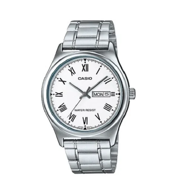 Casio Analog Stainless Steel Wristwatch for Men - MTP-V006D-7BUDF
