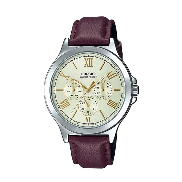 Casio Leather Band Analog Watch for Men - MTP-V300L-9AUDF