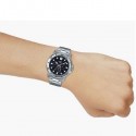 Casio Stainless Steel Black Dial Analog Men's Watch - MTP-VD300D-1EUDF
