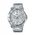 Casio Stainless Steel Silver Dial Analog Men's Watch - MTP-VD300D-7EUDF