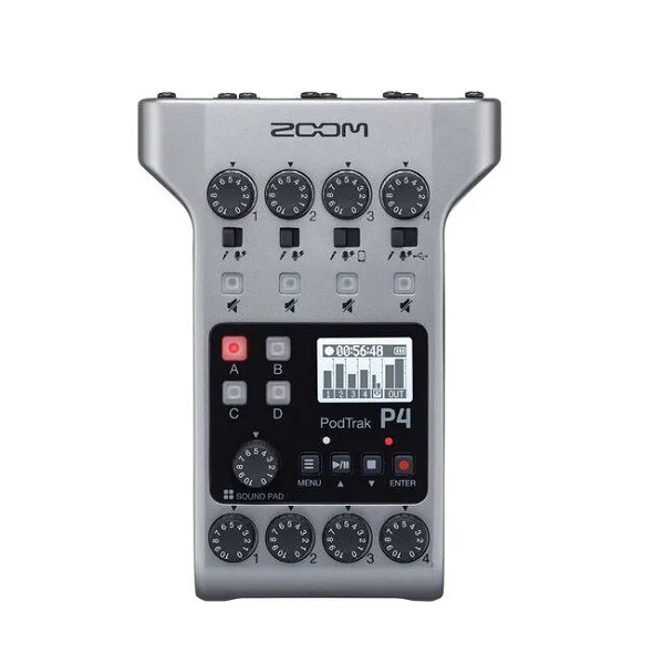 Zoom Pod track P4 Portable Multitrack Podcast Recorder