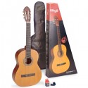 STAGG 39inch Classical Guitar Pack, Brown - PACK C440M BROWN