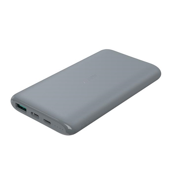 Aukey 10000mAh USB-C Power Bank, Grey - PB-XN10 GY
