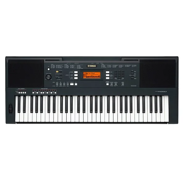 Yamaha 61-Key Musical Keyboard with Adapter, Black - PSR-A350