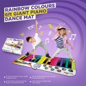Rainbow Colors 6ft Giant Piano Dance Mat - RBGPM