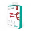RAWPower USB-A to Lightning Cable 1m, Red - RP-CB013-R