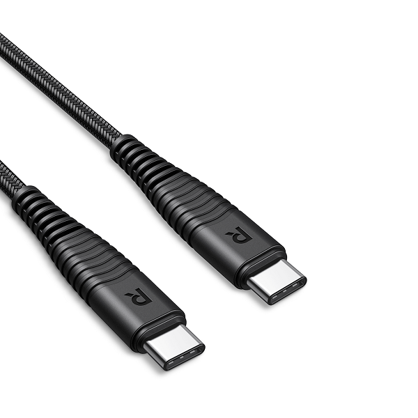 RAVPower Type-C to Type-C Cable 1m, Black - RP-CB047