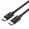 RAVPower Sync & Charge Type-C to Type-C Cable 2m, Black - RP-CB068