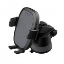 RAVPower Wireless Charging Car Holder 10W/7.5W/5W with Suction Base, Black - RP-SH014-BL