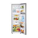 Samsung Double Door Top Mount Refrigerator, Capacity 320Ltr, Silver - RT32K3002S8