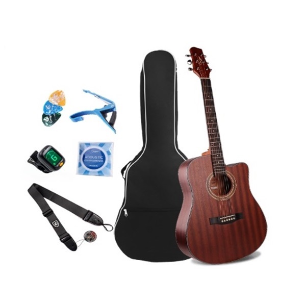 SMIGER 40inch High Quality Acoustic Guitar Pack - SM-412