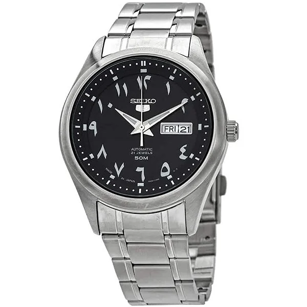 SEIKO Automatic Black Dial Analog Men's Watch - SNKP21J1