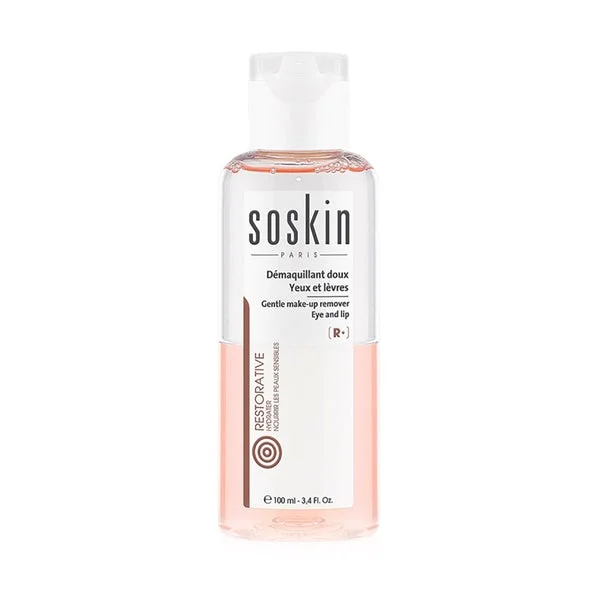 SOSKIN Gentle Eye and Lip Makeup Remover, 100 ml