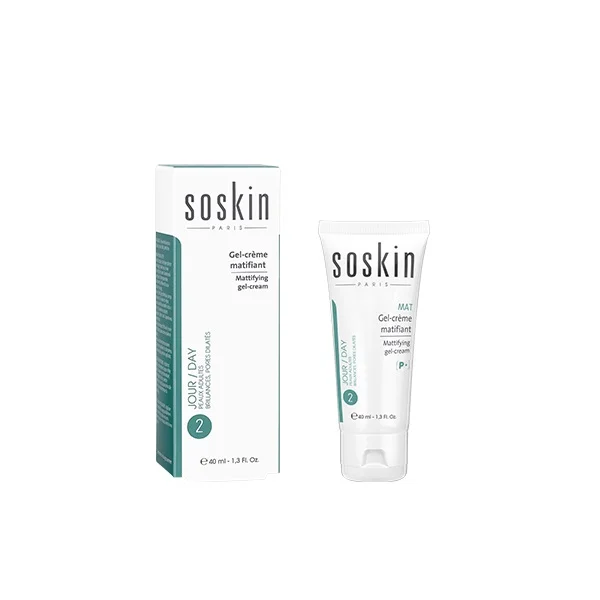 SOSKIN Mattifying Gel-Cream, 40ml