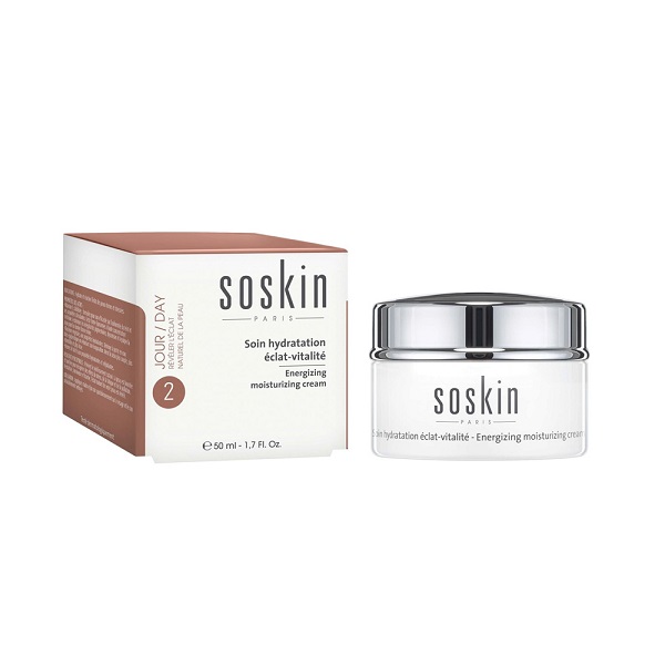SOSKIN Energizing Moisturizing Cream 10%-Vitamin-C, 50ml