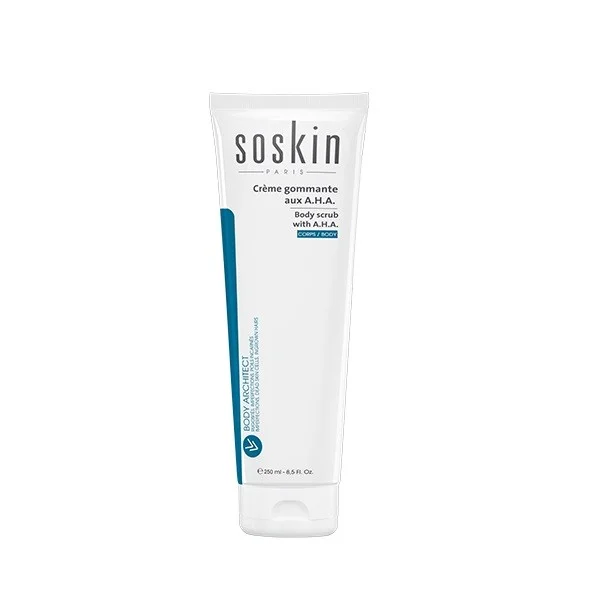 SOSKIN Body Scrub with A.H.A., 150ml