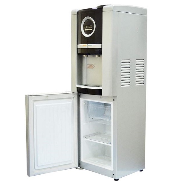 Sure Top Loading Water Dispenser With Refrigerator and Freezer, Silver - G10 - SUREG10