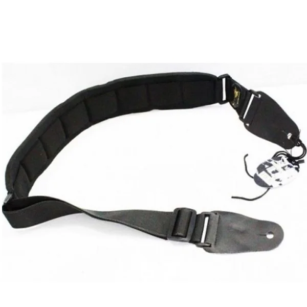 DREAM MAKER High Quality Bass Guitar Strap, Black &ndash; B-STRAP