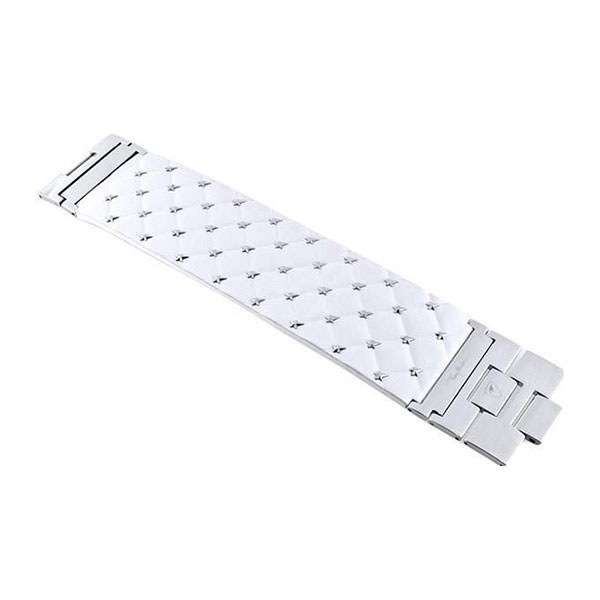 THIERRY MUGLER White Leather Bracelet for Women - T51115W