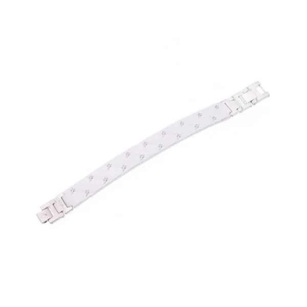 THIERRY MUGLER White Leather Bracelet for Women - T51116W