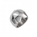 THIERRY MUGLER Metal Stainless Steel Ring for Women, Silver - T21096