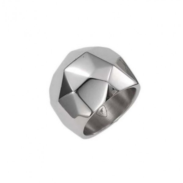 THIERRY MUGLER Metal Stainless Steel Ring for Women, Silver - T21096