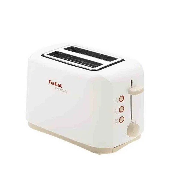Tefal 850Watts Toaster Express with 2 Slot, White - TT357170