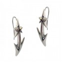 THIERRY MUGLER Metal Steel Earrings for Women - T31069