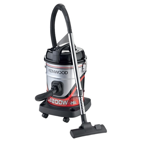 Kenwood 25L Capacity Drum Vacuum Cleaner, 2200Watts - VDM60.000BR