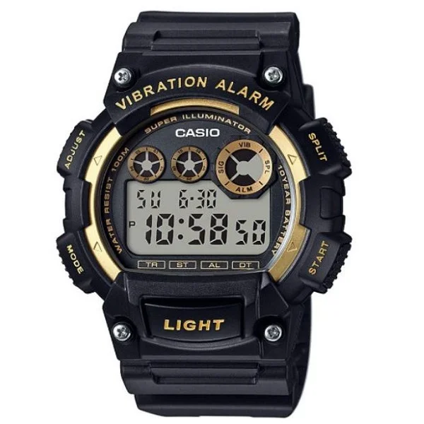 Casio Youth Digital Black Dial Men's Watch-W-735H-1A2VDF
