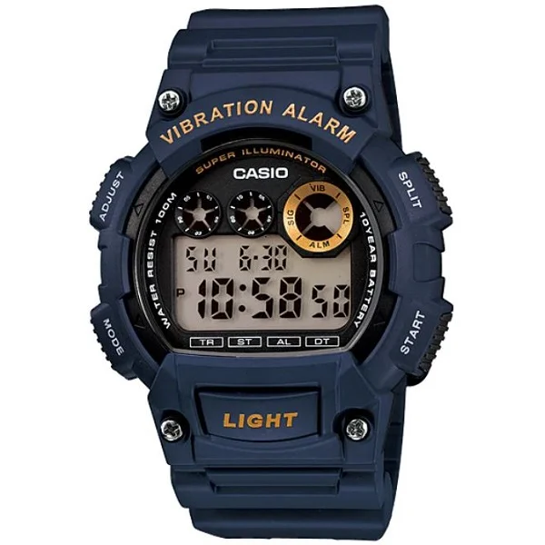 Casio Youth Digital Black Dial Men's Watch-W-735H-2AVDF