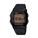 Casio Silicone Band Digital Watch for Unisex - W-800HG-9AVDF