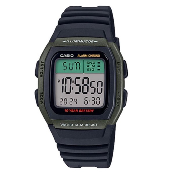 Casio Youth Digital Unisex Watch - W-96H-3AVDF
