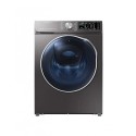 Samsung Front Load 10KG Washer Dryer, Silver - WD10N64FR2X