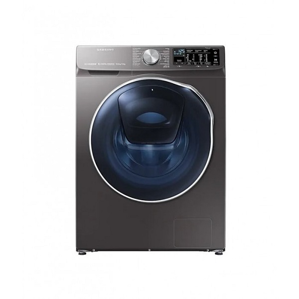 Samsung Front Load 10KG Washer Dryer, Silver - WD10N64FR2X