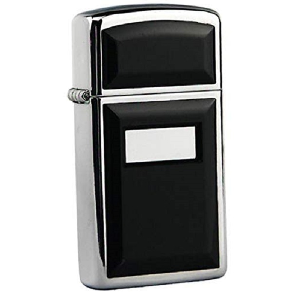 Zippo Slim Black Ultralite Lighter - ZP1655