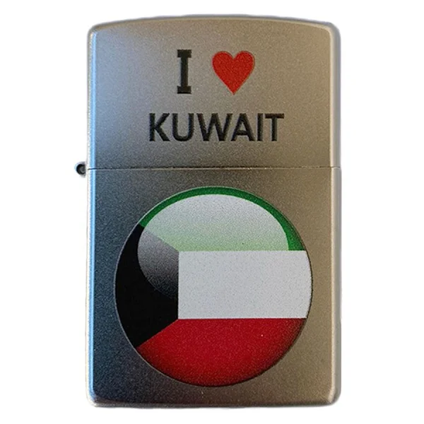 Zippo I Love Kuwait Design Lighter - ZP205-412708