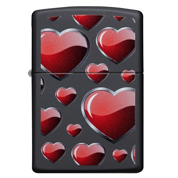 Zippo Heart Design Lighter - ZP218-412306