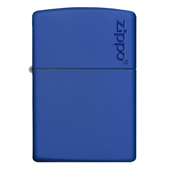 Zippo Royal Blue Matte with Zippo Logo Lighter ZP229ZL