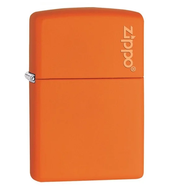 Zippo Elegance Reg Orange Matte Lighter &ndash; ZP231ZL