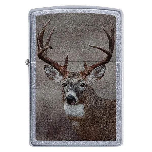 Zippo Deer Street Chrome Lighter ZP29081