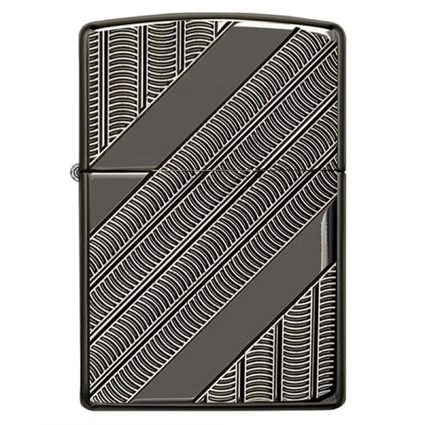 Zippo Coils Lighter Black - ZP29422-24095