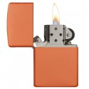 Zippo Orange Matte Lighter - ZP231