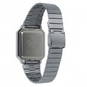 Casio Digital Stainless Steel Band Unisex Watch -A100WE-1ADF
