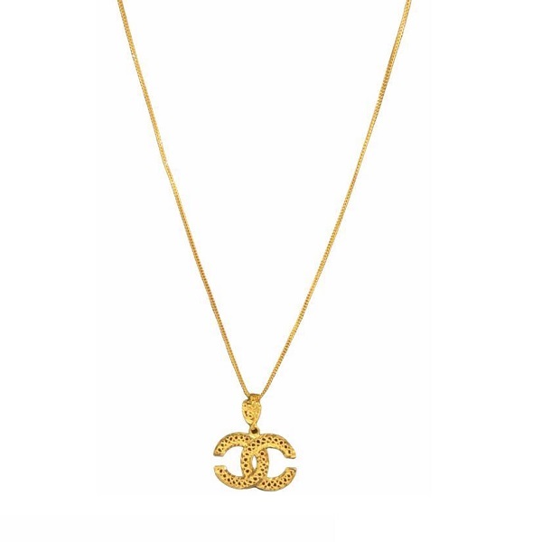 GB 21K Yellow Gold Necklace, 4.29g